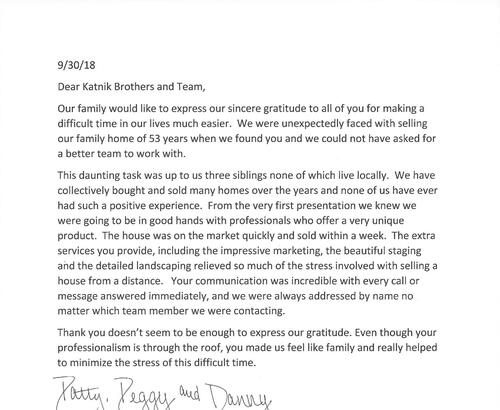 Clark Family Letter