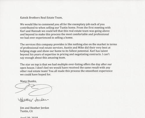 Jordan Letter