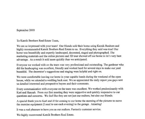 Kelly Family Letter