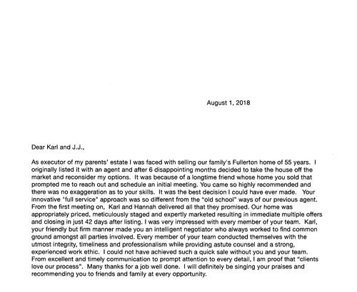 Lenahan Letter
