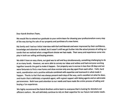 Sturla Family Letter