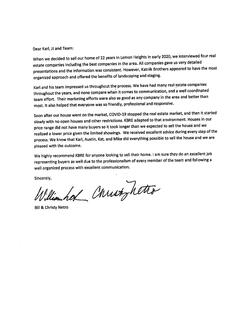 Netro Letter of Recommendation